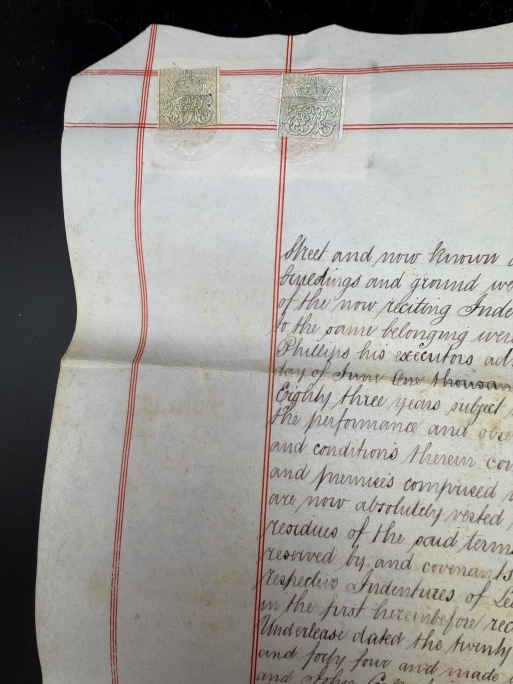 1904 Antique Deed: Kensington, London Property Assignment (Phillips/Freyberg)