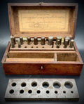 Antique J.H. Morrison Drawing & Forming Dies Set Crown & Bridge Work Box