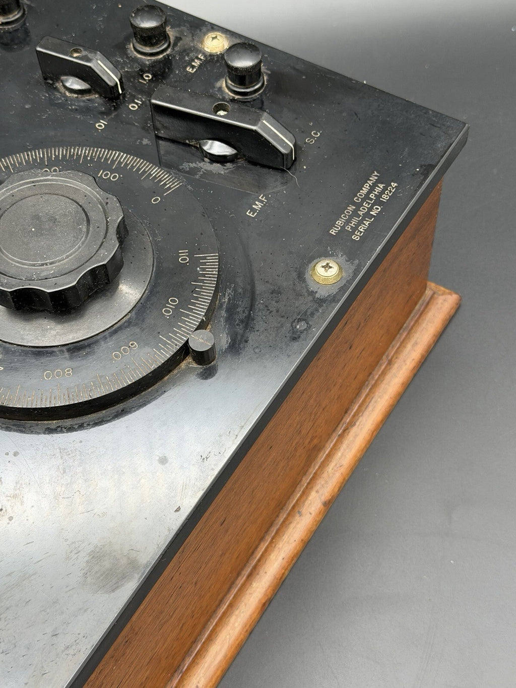 Vintage Rubicon Company Potentiometer Philadelphia Laboratory Instrument