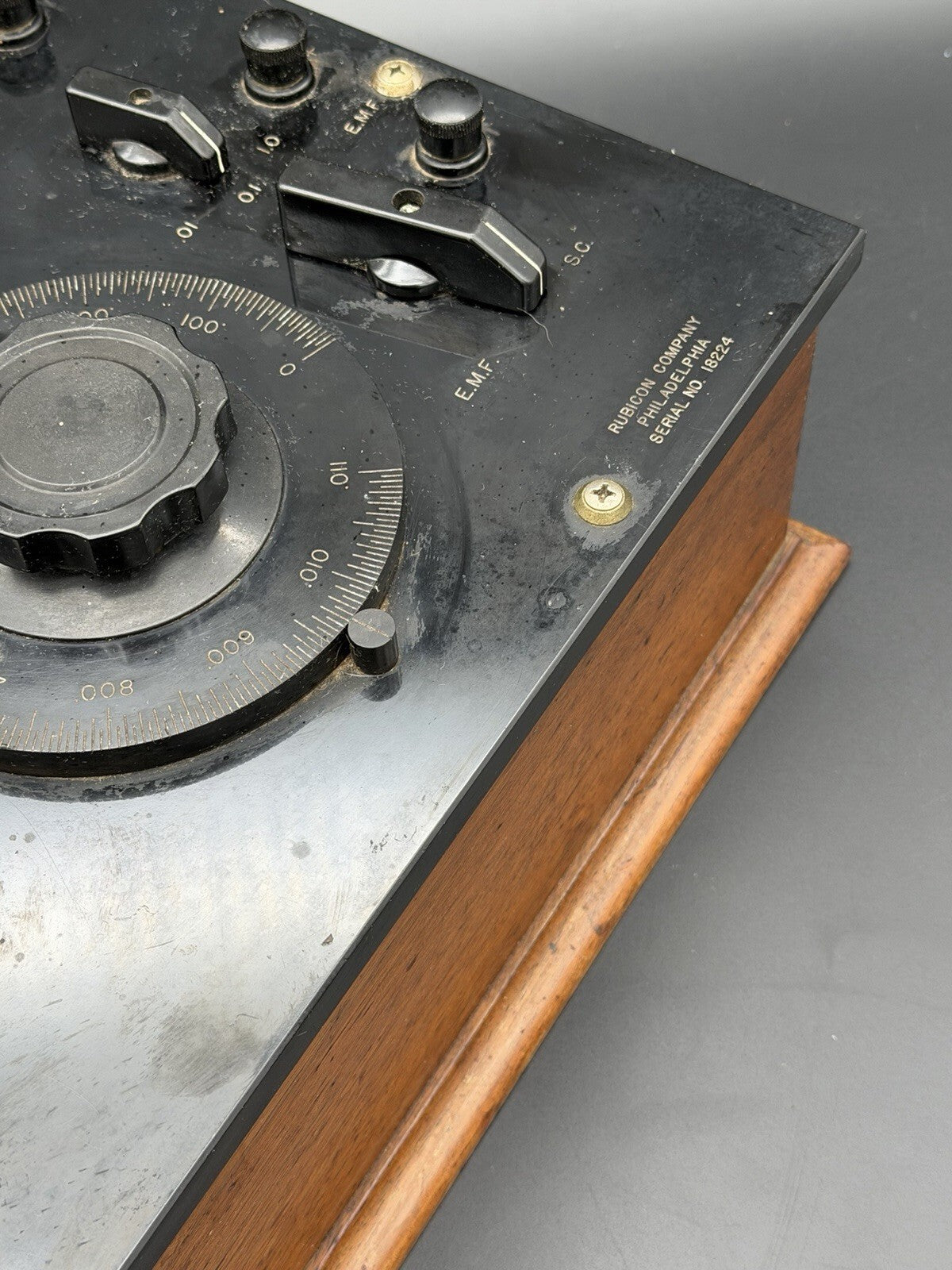 Vintage Rubicon Company Potentiometer Philadelphia Laboratory Instrument