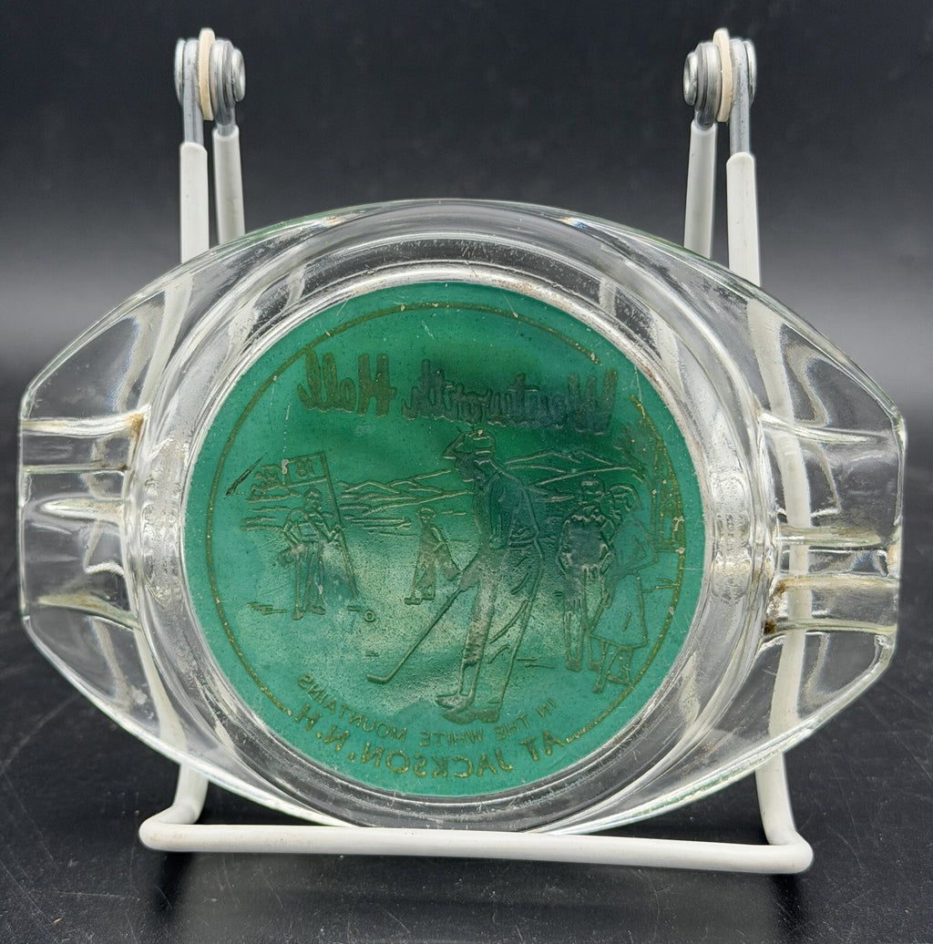 Vintage Wentworth Hall Jackson NH White Mountains Golf Souvenir Ash Tray Ashtray