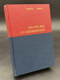 Vintage 1969 The Civil War And Reconstruction Second Edition Randall Donald HB