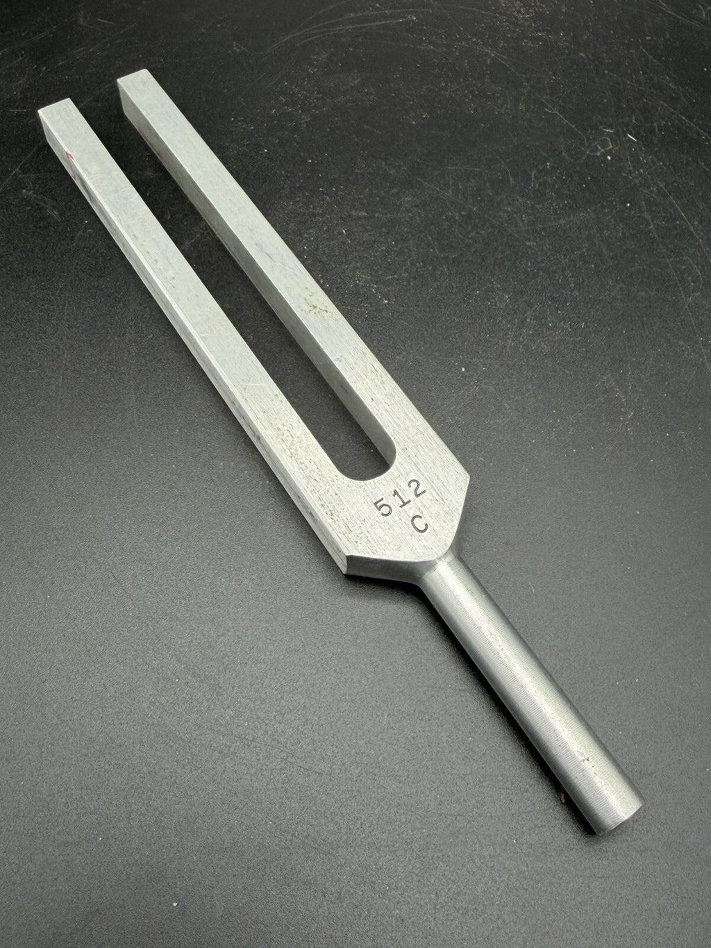Vintage Miltex 512 C Tuning Fork Medical Aluminum Tuning Instrument
