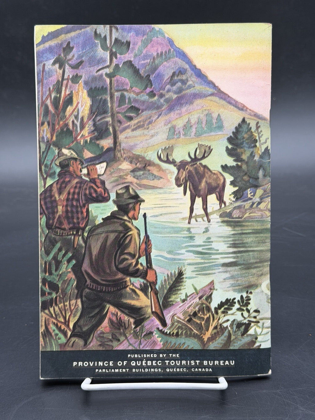 1940 Hunting and Fishing in la province de Québec - Vintage Tourism Booklet