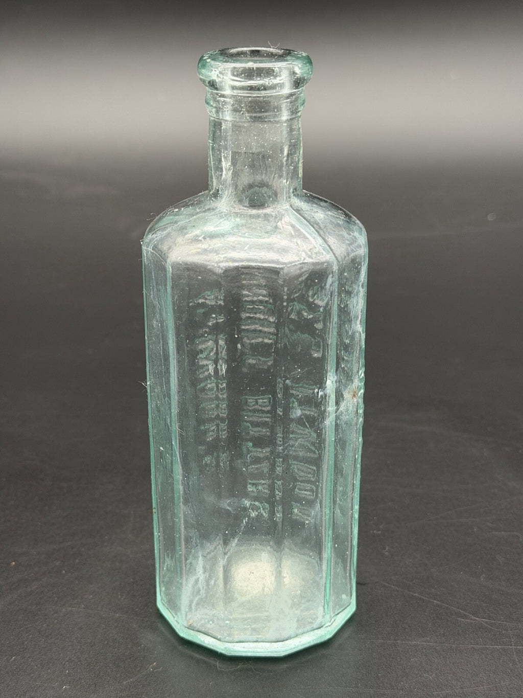 Antique Moses Atwood Jaundice Bitters Bottle Georgetown Mass Quack Medicine