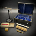 Vintage Central Scientific Co. Lab Balance Scale Set with Plummet & Weight Box
