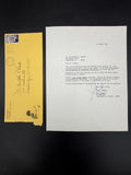1988 Signed Author Mari Evans Letter "I Am A Black Woman" W/ Original Envelope