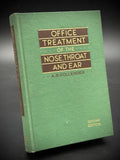 1946 Office Treatment of the Nose Throat & Ear Abraham R. Hollender 2nd Edition