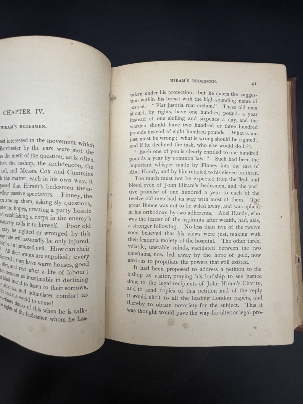 The Warden By Anthony Trollope 1906 Dodd Mead And Company Ex-Library
