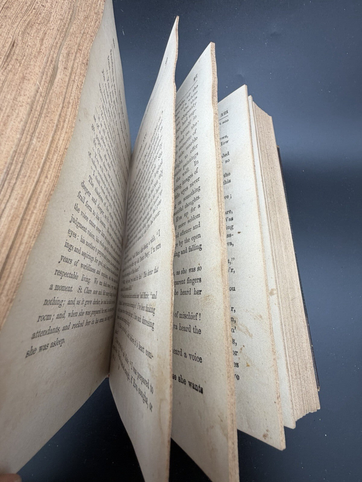 Antique 1852 First Edition UNCLE TOM'S CABIN or Life Among the Lowly-Vol I