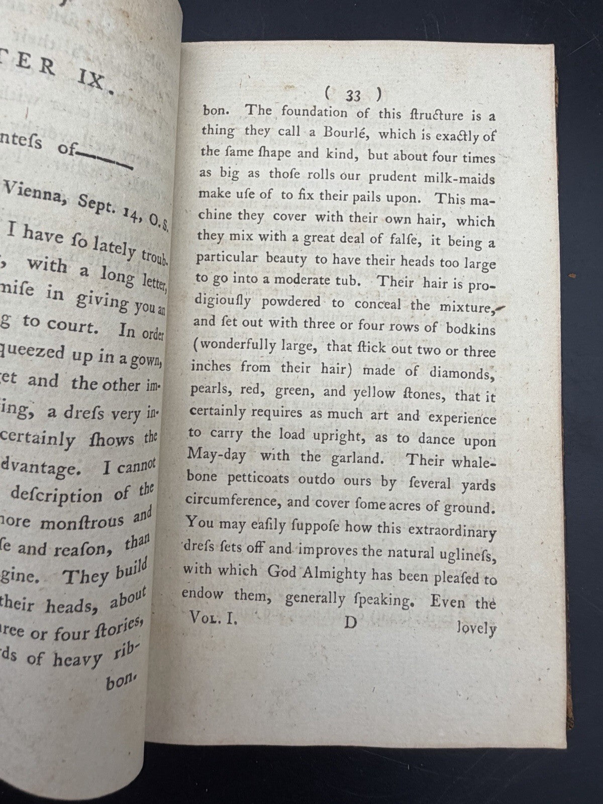 1784 Letters of Lady Mary Wortley Montagu 2 Vol Set Travel Poetry 18th Century