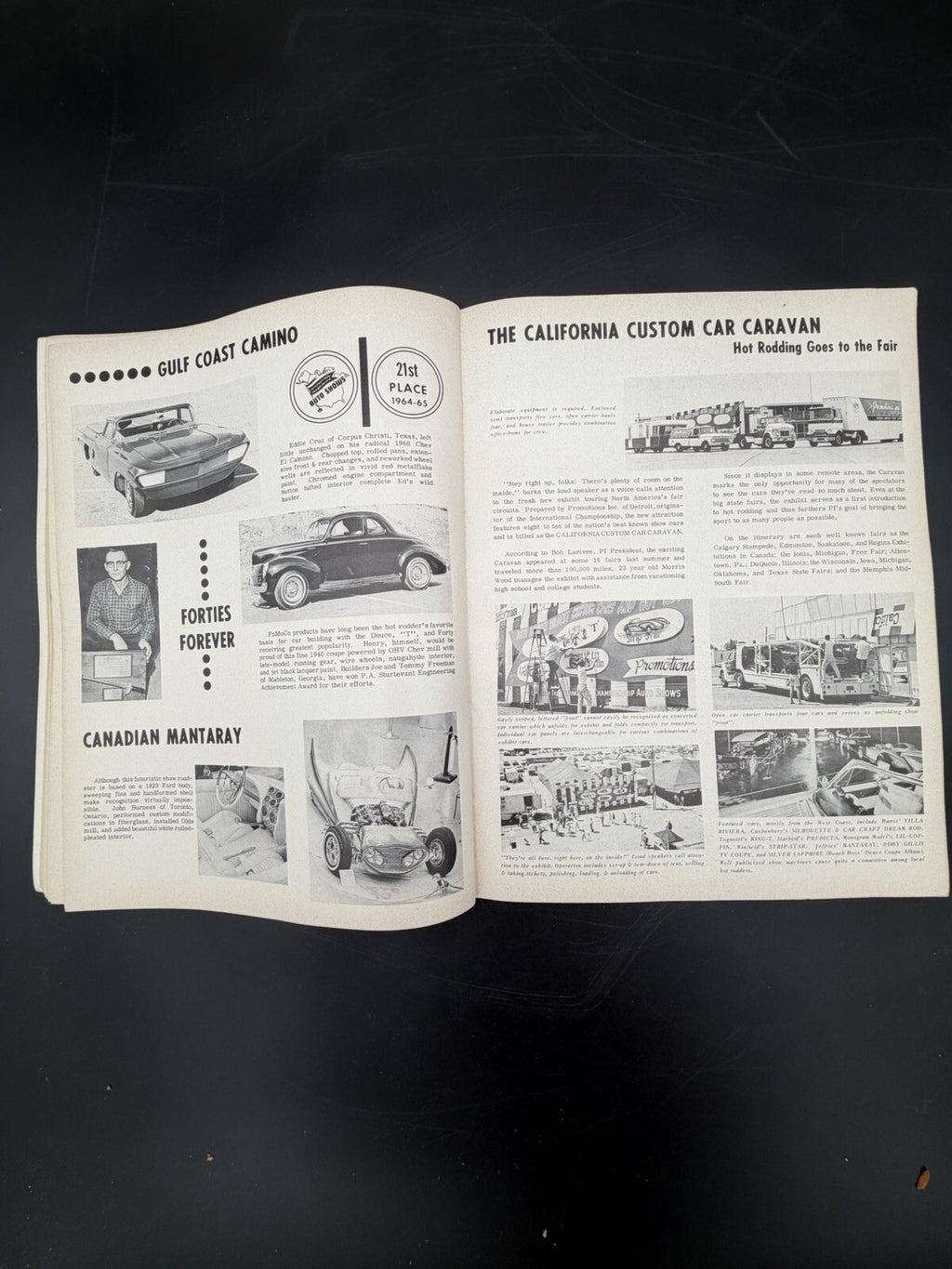 1965 Fall Souvenir Program International Championship Auto Shows Hot Rod Custom