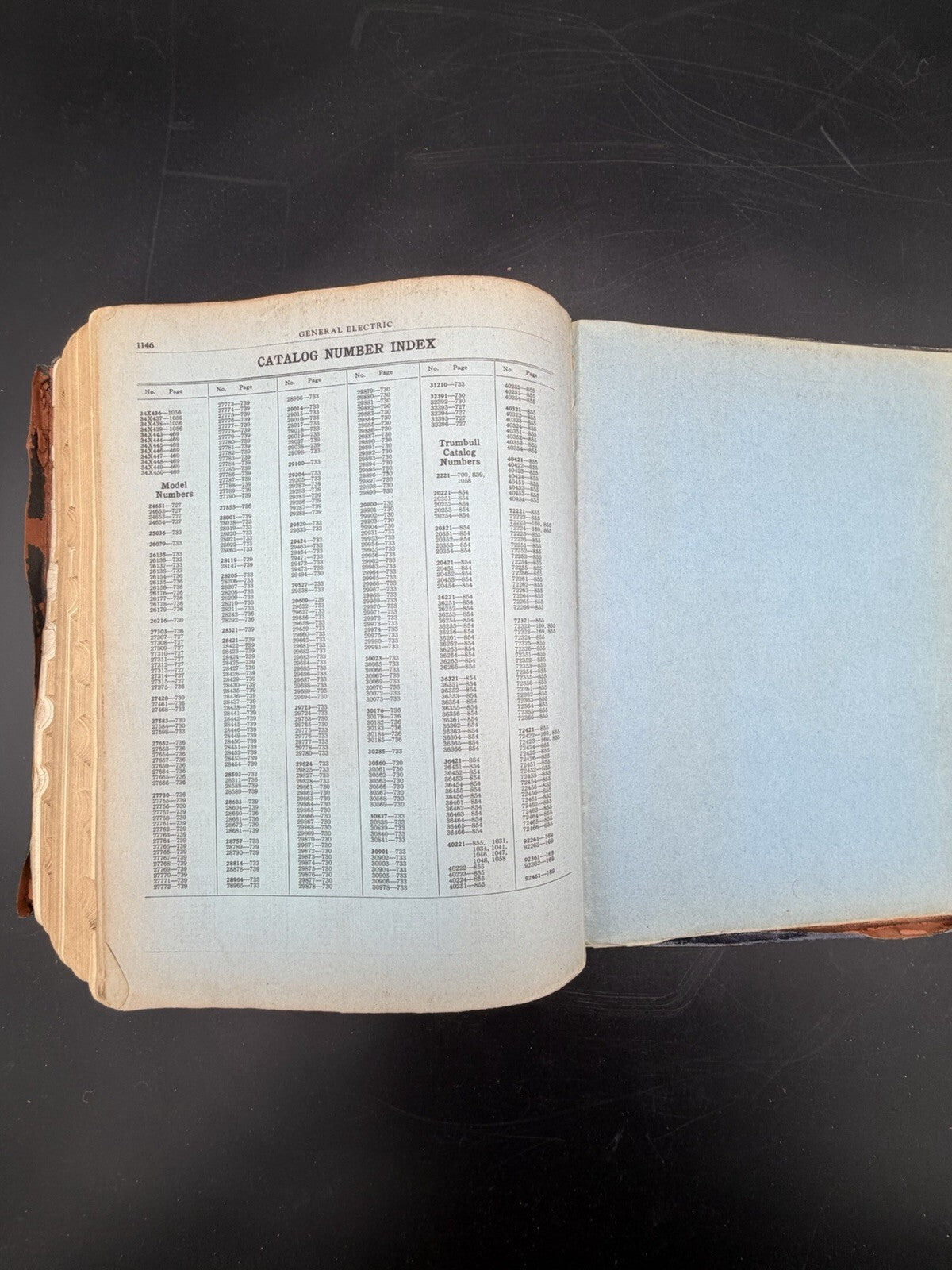 Vintage 1930 GE General Electric Catalog GEA-600A, Electrician 1,146 pages.