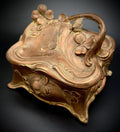 Antique Jennings Brothers JB 645 Art Nouveau Jewelry Casket Trinket Box