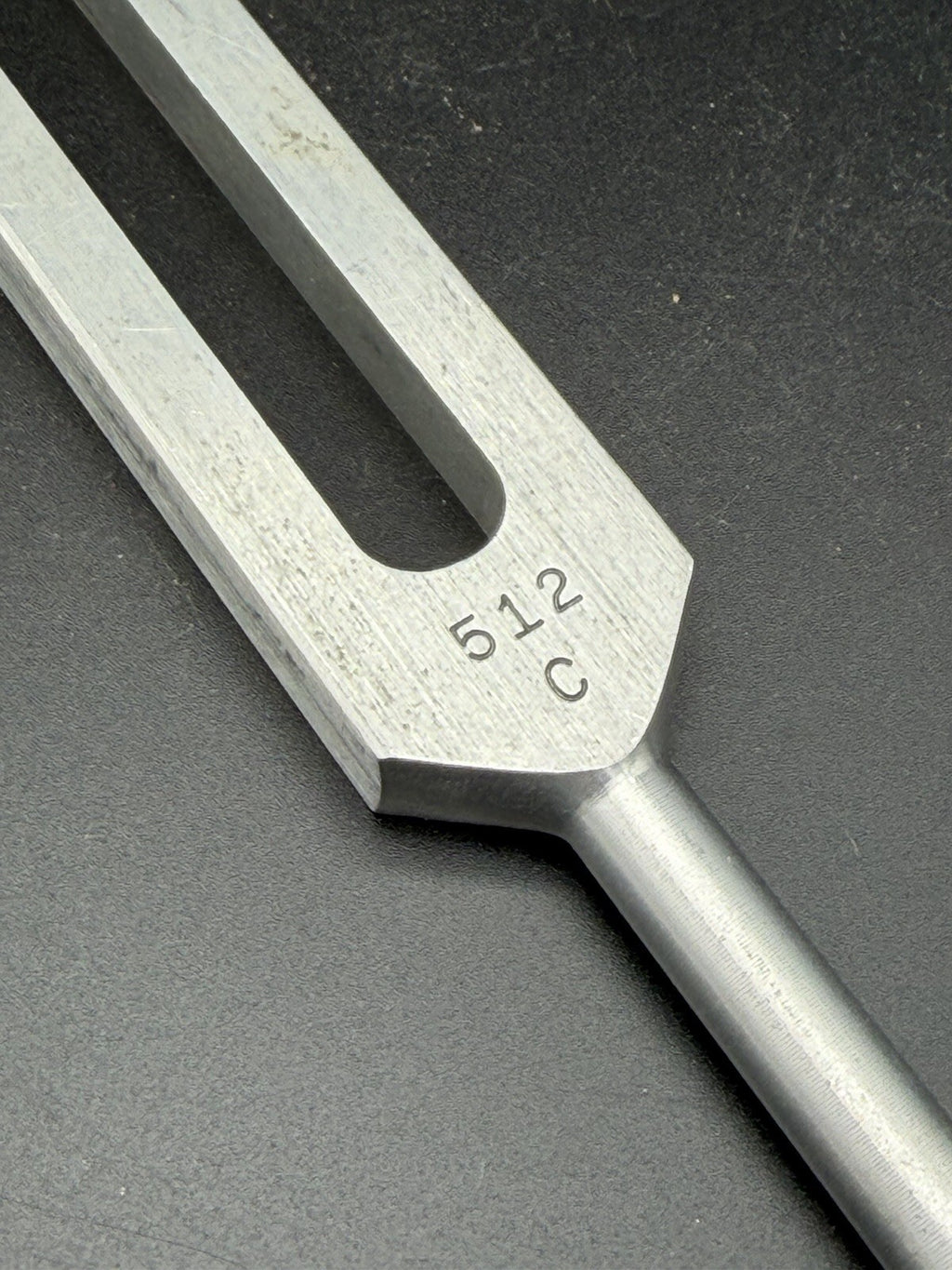 Vintage Miltex 512 C Tuning Fork Medical Aluminum Tuning Instrument