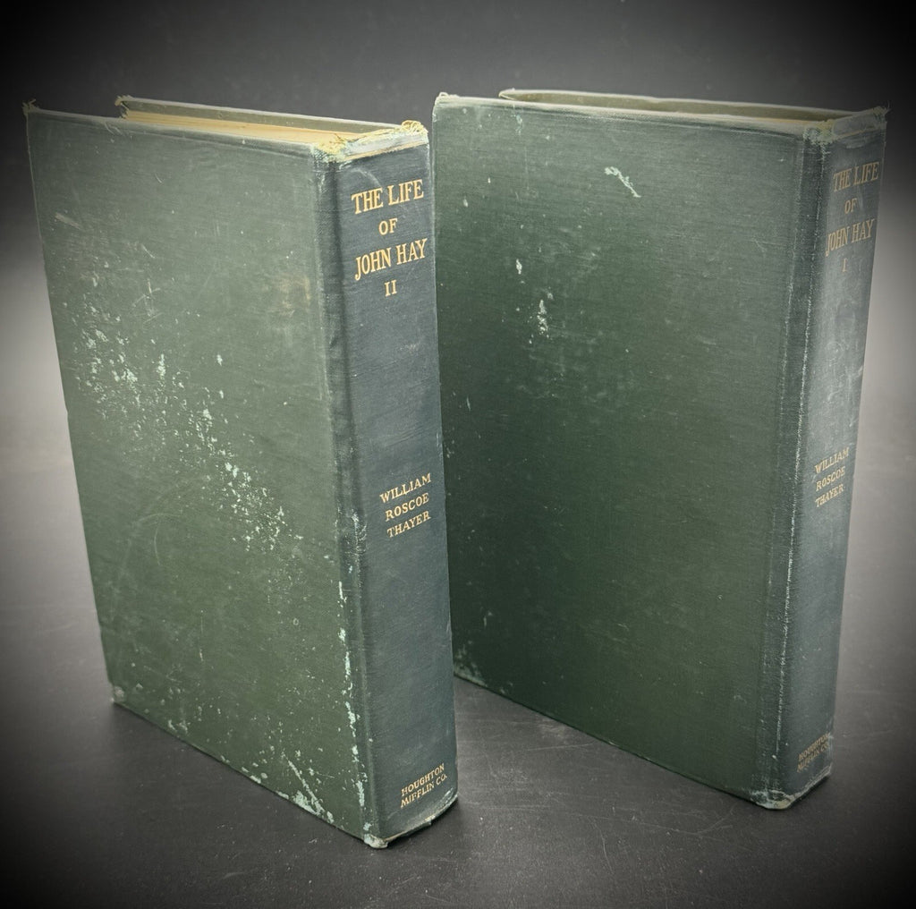 Antique Books The Life and Letters of John Hay William Roscoe Thayer 2 Volume Set