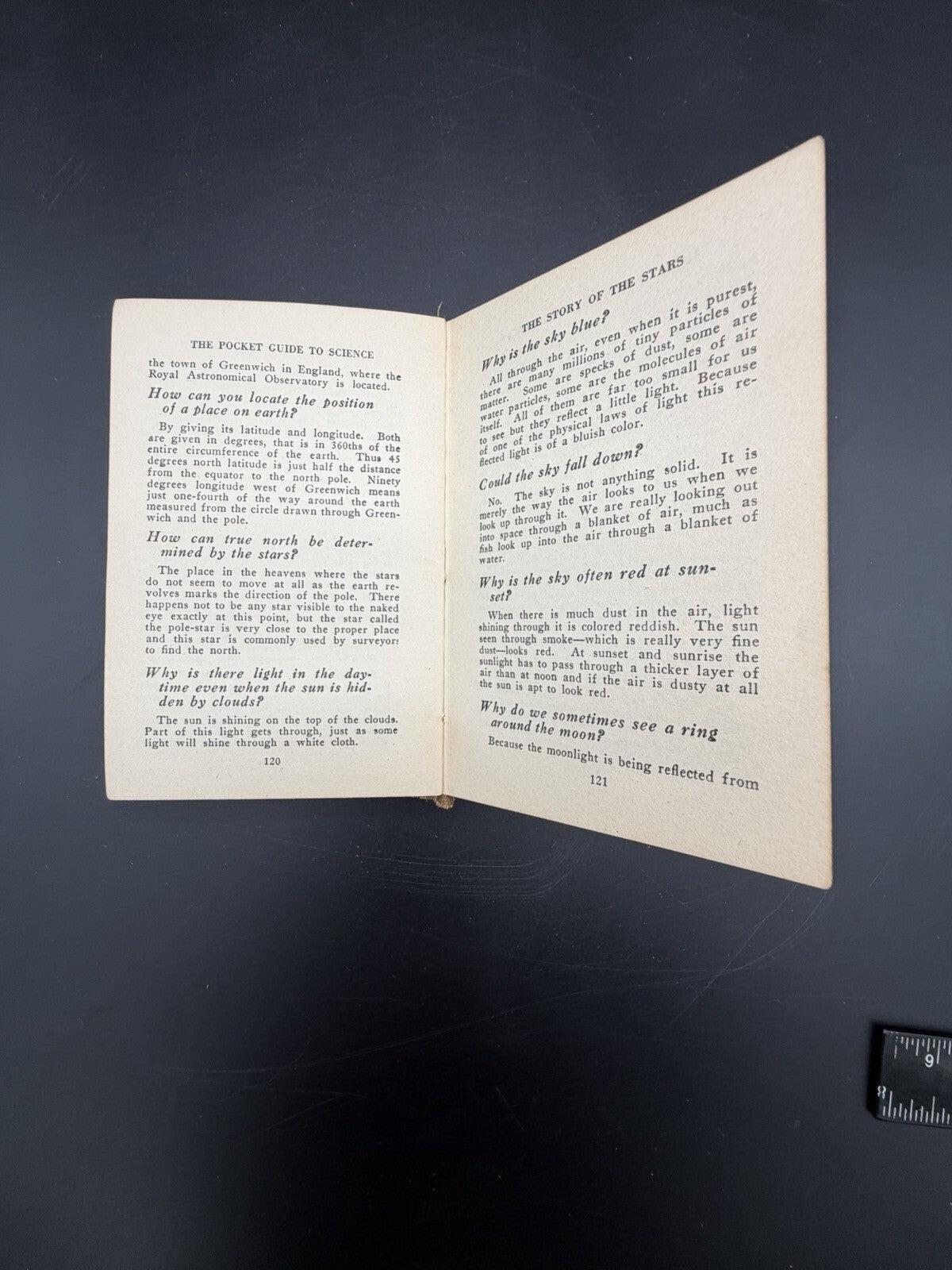 1924 The Pocket Guide to Science Second Edition Popular Science Monthly