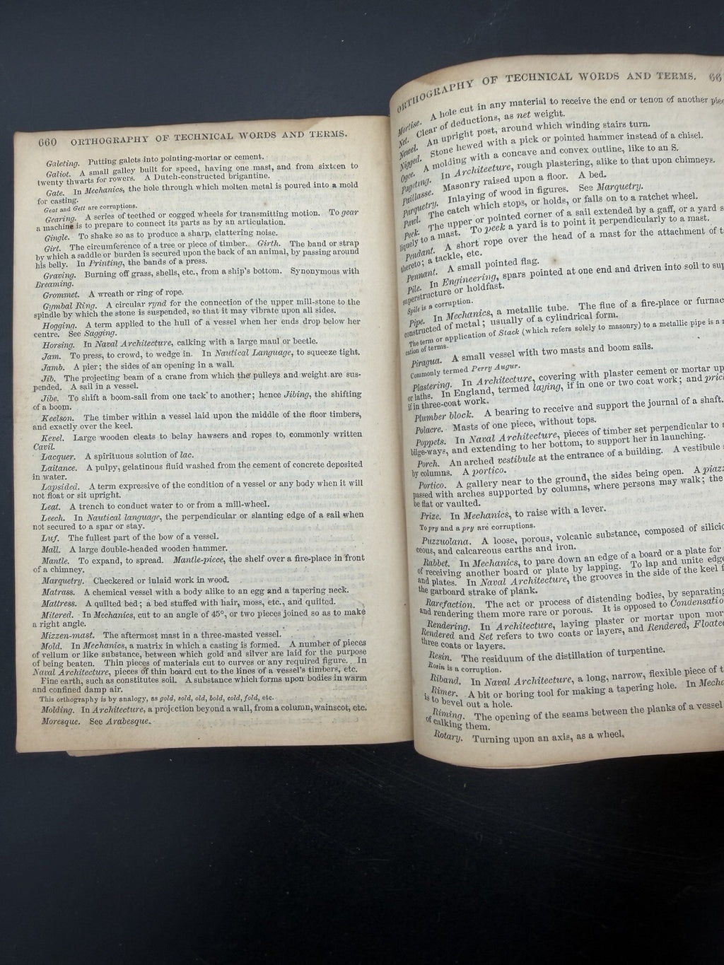 Antique Book 1867 Haswell Engineers & Mechanics Pocket-Book Cornelius Vanderbilt