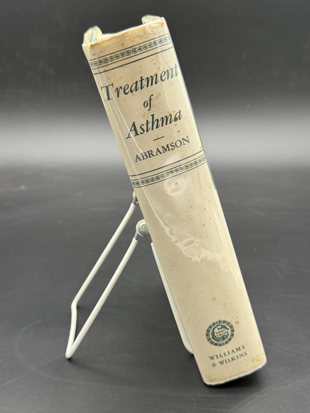 Somatic & Psychiatric Treatment of Asthma 1951 Harold A. Abramson Medical Book