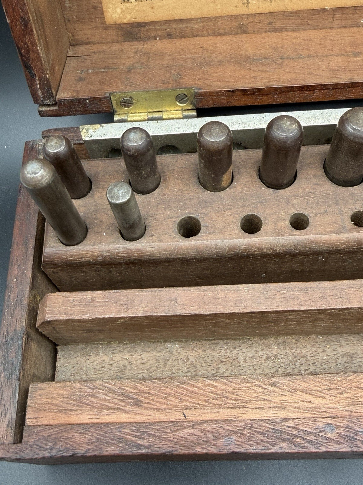 Antique J.H. Morrison Drawing & Forming Dies Set Crown & Bridge Work Box