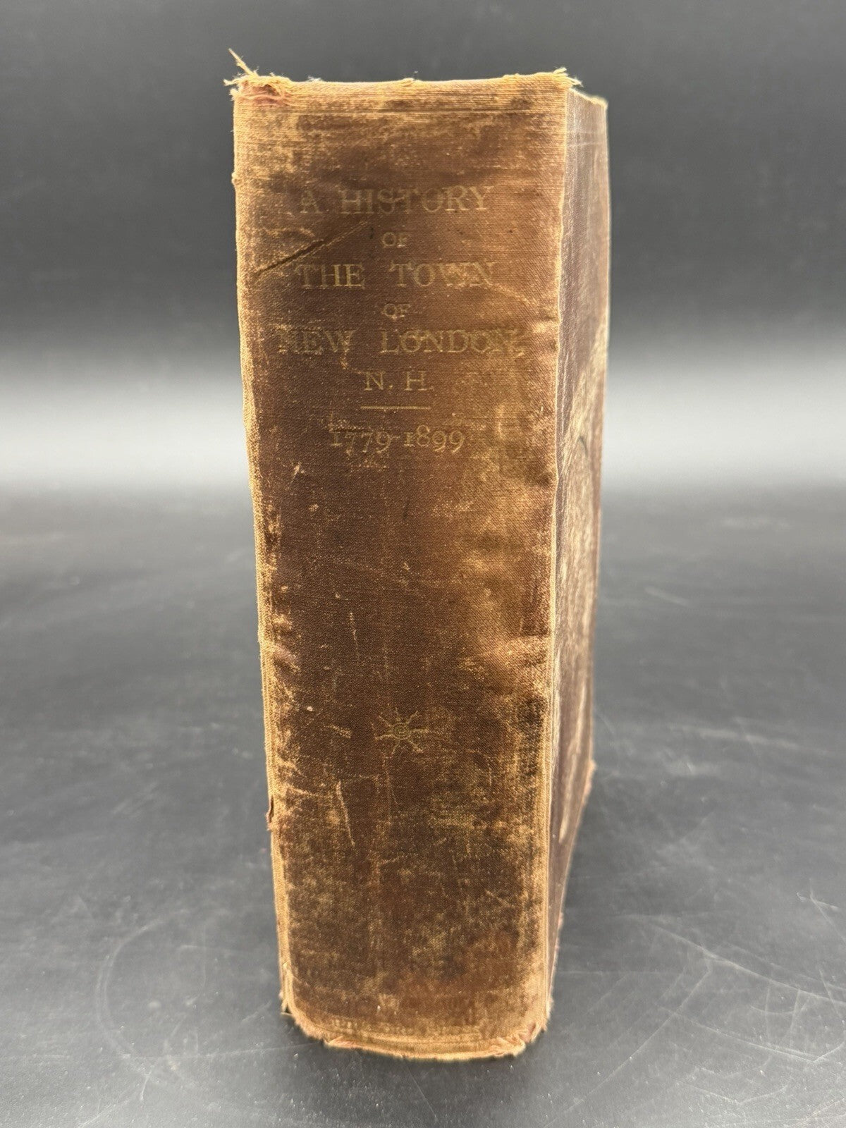 Antique Book, A History of the Town of New London NH 1779-1899 Local History Genealogy