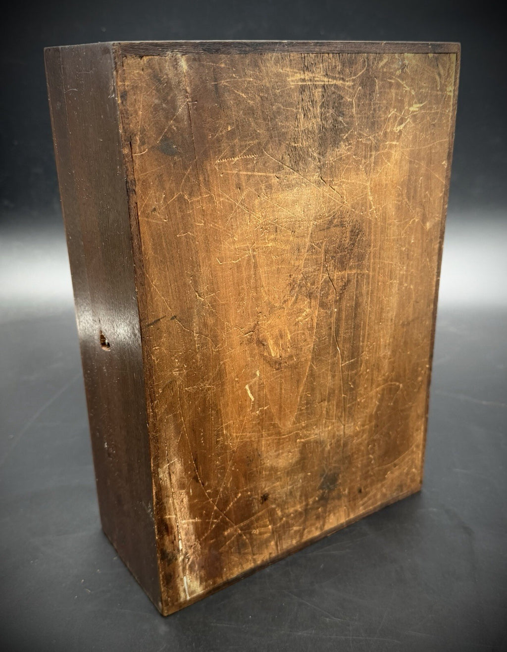 Antique 19th Century Wooden Writing Box T. Walters Chemist Ink Powder & Pen Set