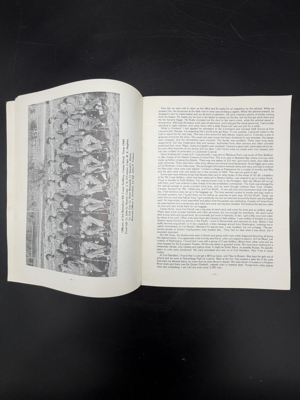 WWII Book Memoir A Watch In The Night WWII Recollections Coast Artillery