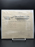 1889 Silas Peirce and Co. Invoice – Boston MA Wholesale Grocers Ephemera Billhead