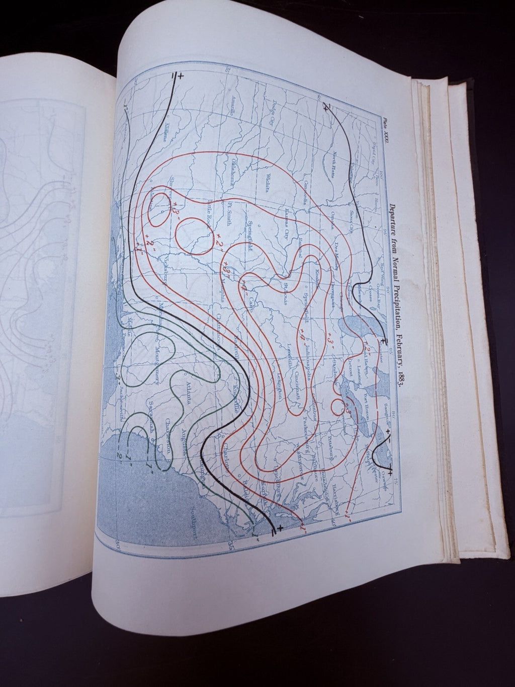1897 Report of the Chief of the Weather Bureau with Mississippi River Flood Maps