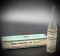 Vintage Abbott Sodium Thiosulfate 1 Gm Ampoule Glass Vial & Box