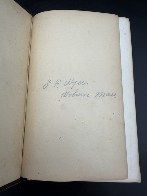 1868 History of Woburn Massachusetts Samuel Sewall - Loose/Detached AS IS Copy