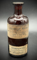 Antique Sharp & Dohme Avena Sativa Medicine Bottle Baltimore Apothecary