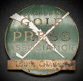 Vintage Birks Canadian Golf Press Association Enamel Badge Pin Louis Chasse