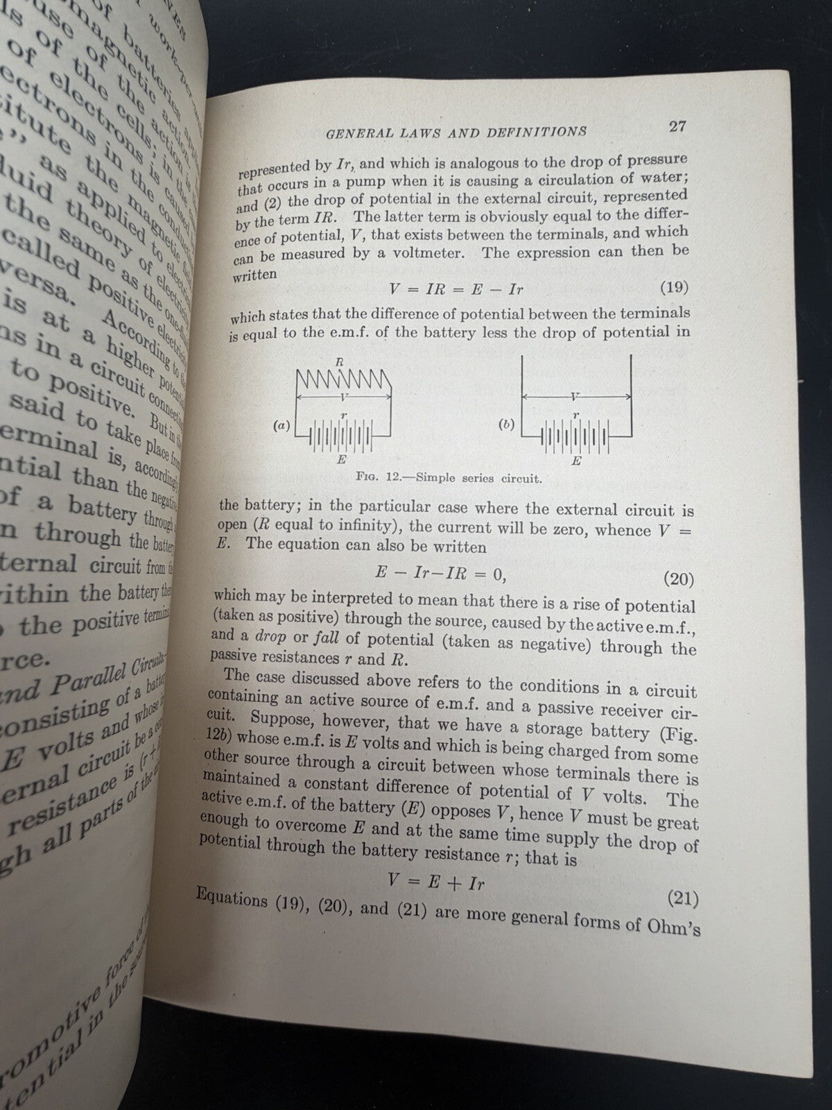 Book, Principles of Direct Current Machines by Alexander Langsdorf 1923 Illustrated HC