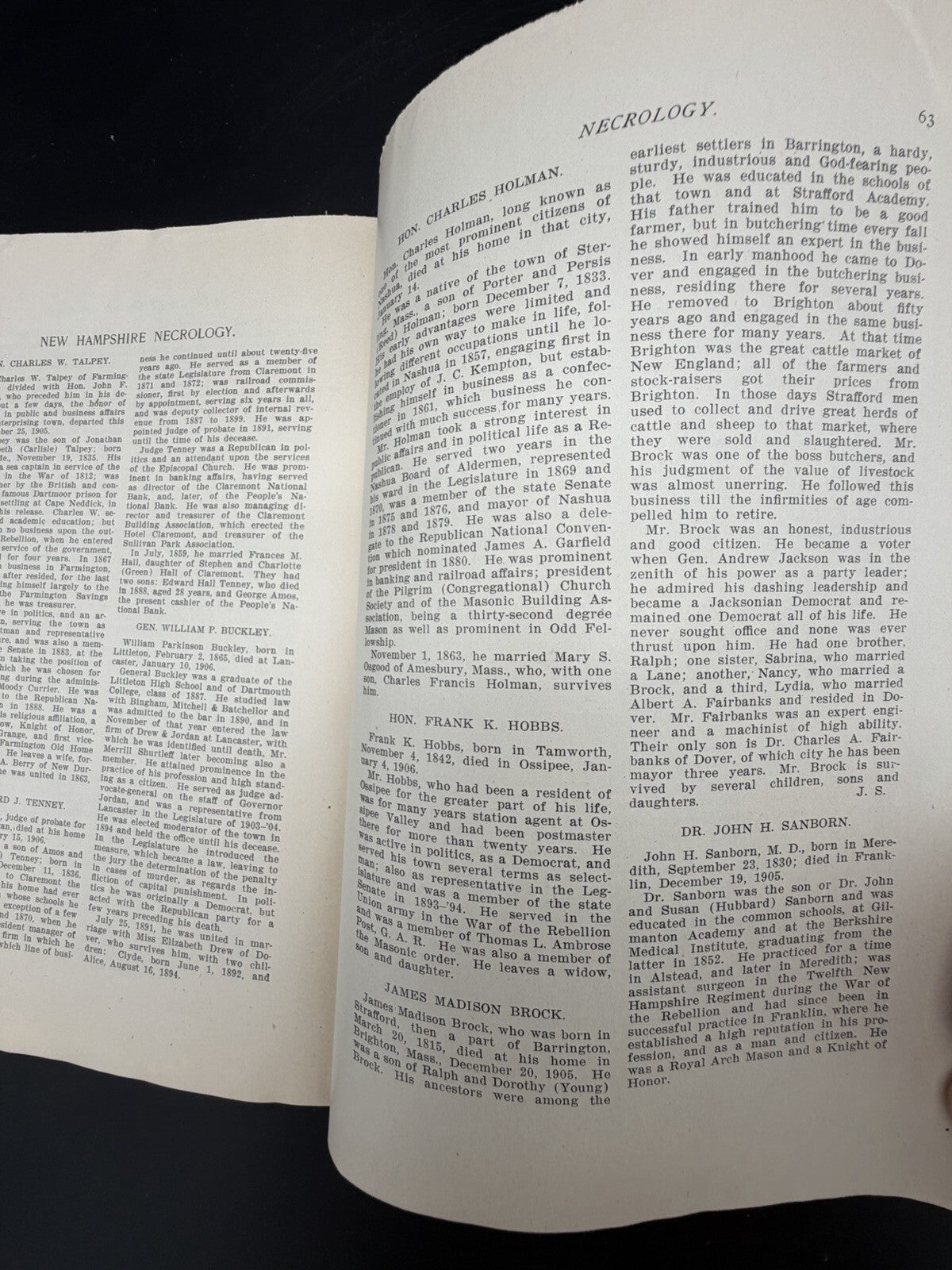 February 1906 The Granite Monthly Magazine - New Hampshire History & Biography