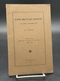 1903 John Michael Maisch An Ideal Pharmacist M I Wilbert Pamphlet Offprint Bio
