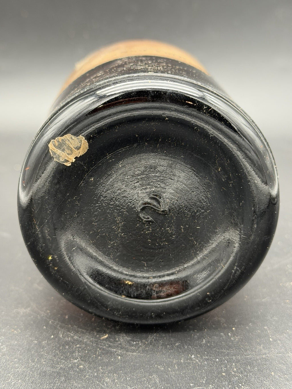 Antique Amber Apothecary Bottle Bitter Wine of Iron Schieffelin New York Medical