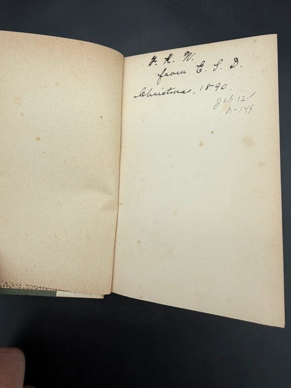 1890 Dramatic Opinions Mrs Kendal First Edition Antique Theatre Acting Memo