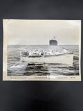 The Decks Ran Red 1958 Vintage Movie Still Photo Lifeboat Ship MGM 58/379