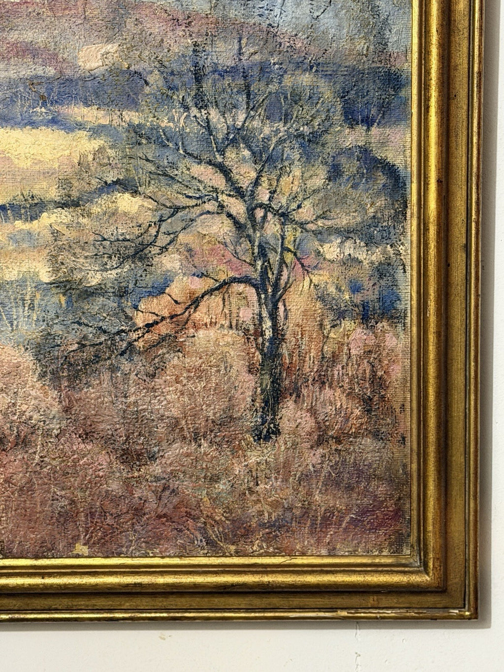 Robert Burton Keeler (1886-1978) Original Oil Painting Framed Landscape 27x23