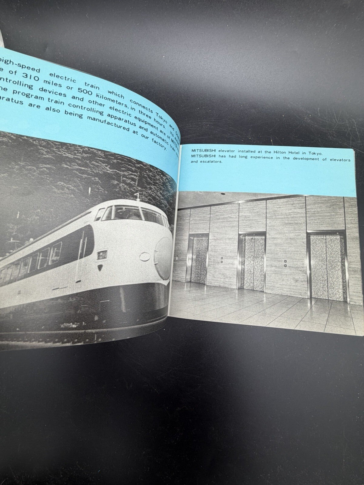 Vintage 1960s Mitsubishi Electric Brochure "A Five Minute Glimpse of Japan"