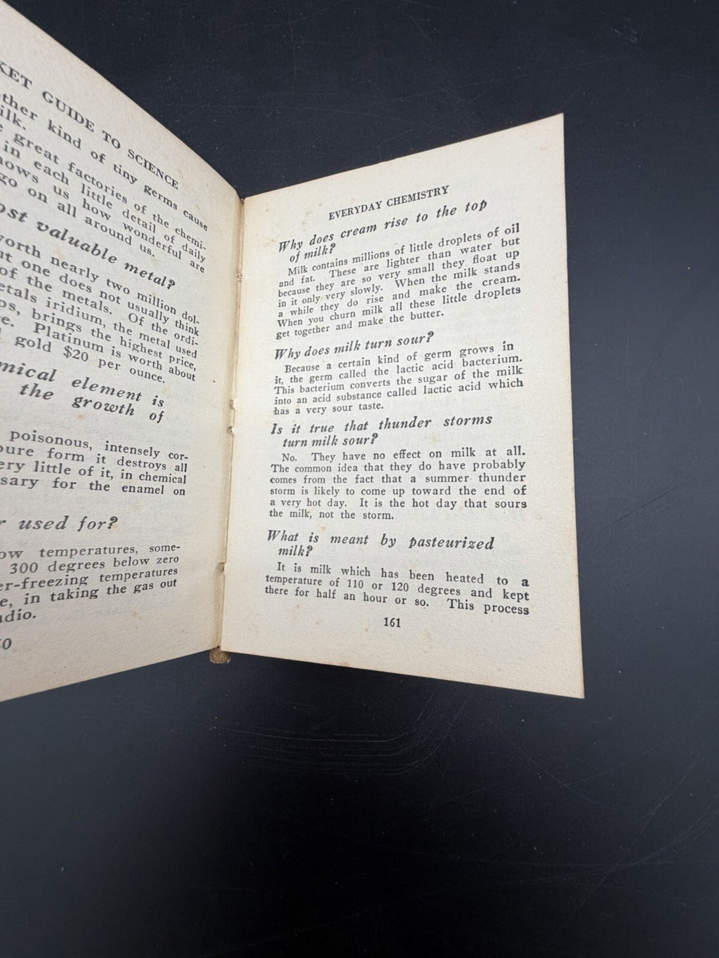 1924 The Pocket Guide to Science Second Edition Popular Science Monthly