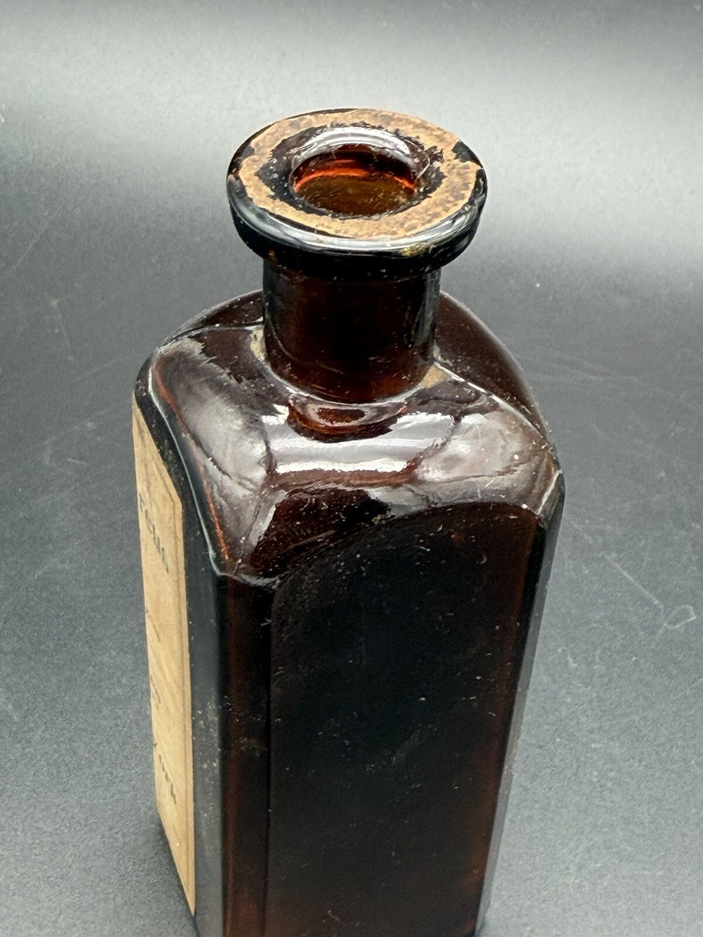 Antique Labeled Schieffelin Co Medicine Bottle Night Blooming Cereus Extract
