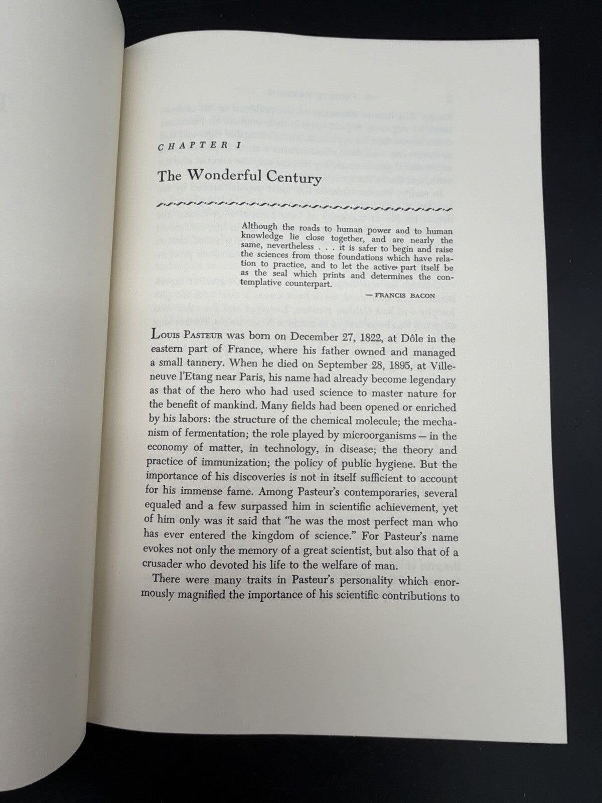 Vintage Book, Louis Pasteur Free Lance of Science 1976 Rene Dubos FINE Medical Science Book