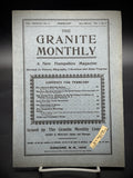 February 1906 The Granite Monthly Magazine - New Hampshire History & Biography