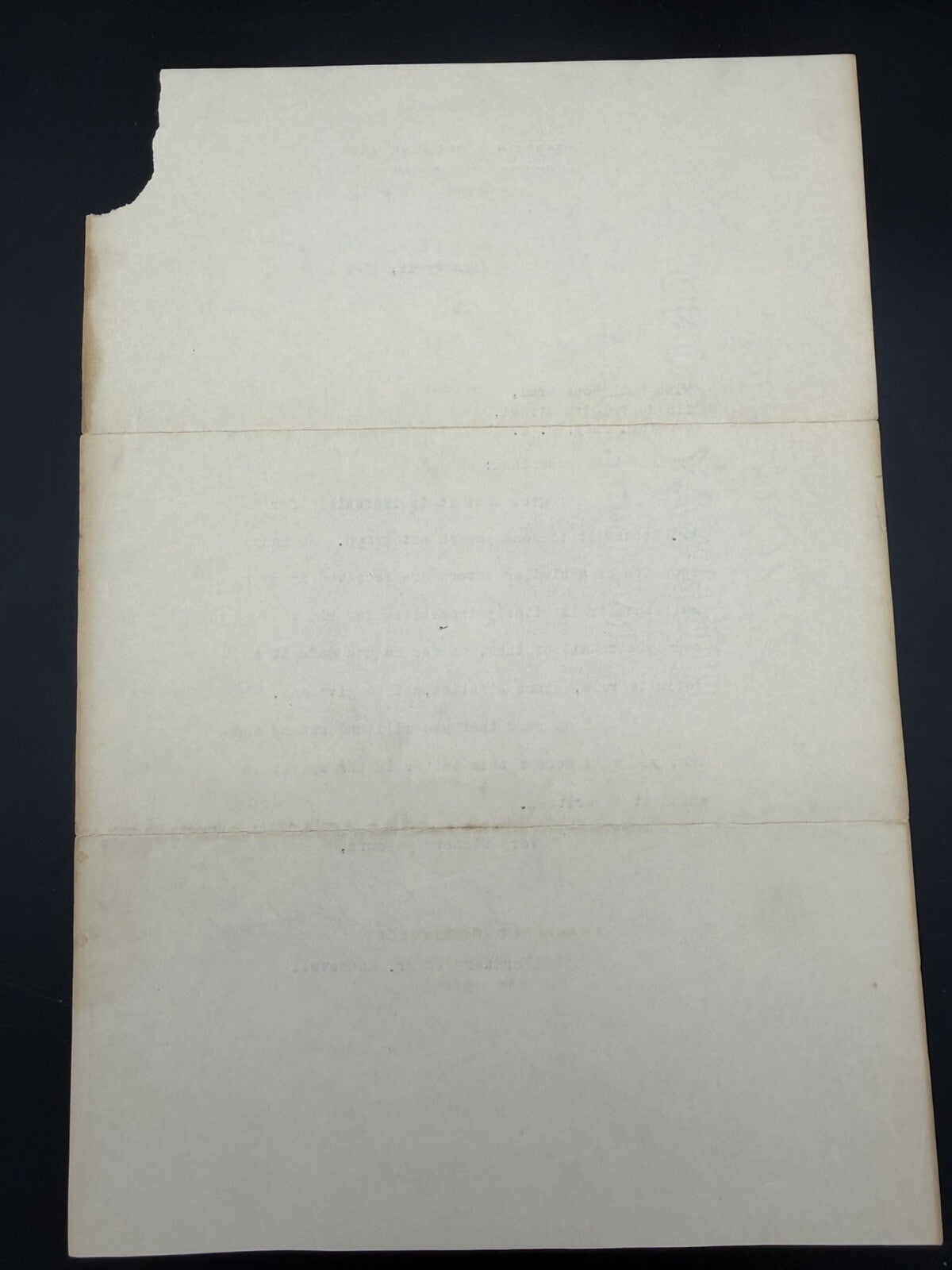 1930s Letter Signed by Louis Howe, Secretary to FDR - Denying Autograph Request