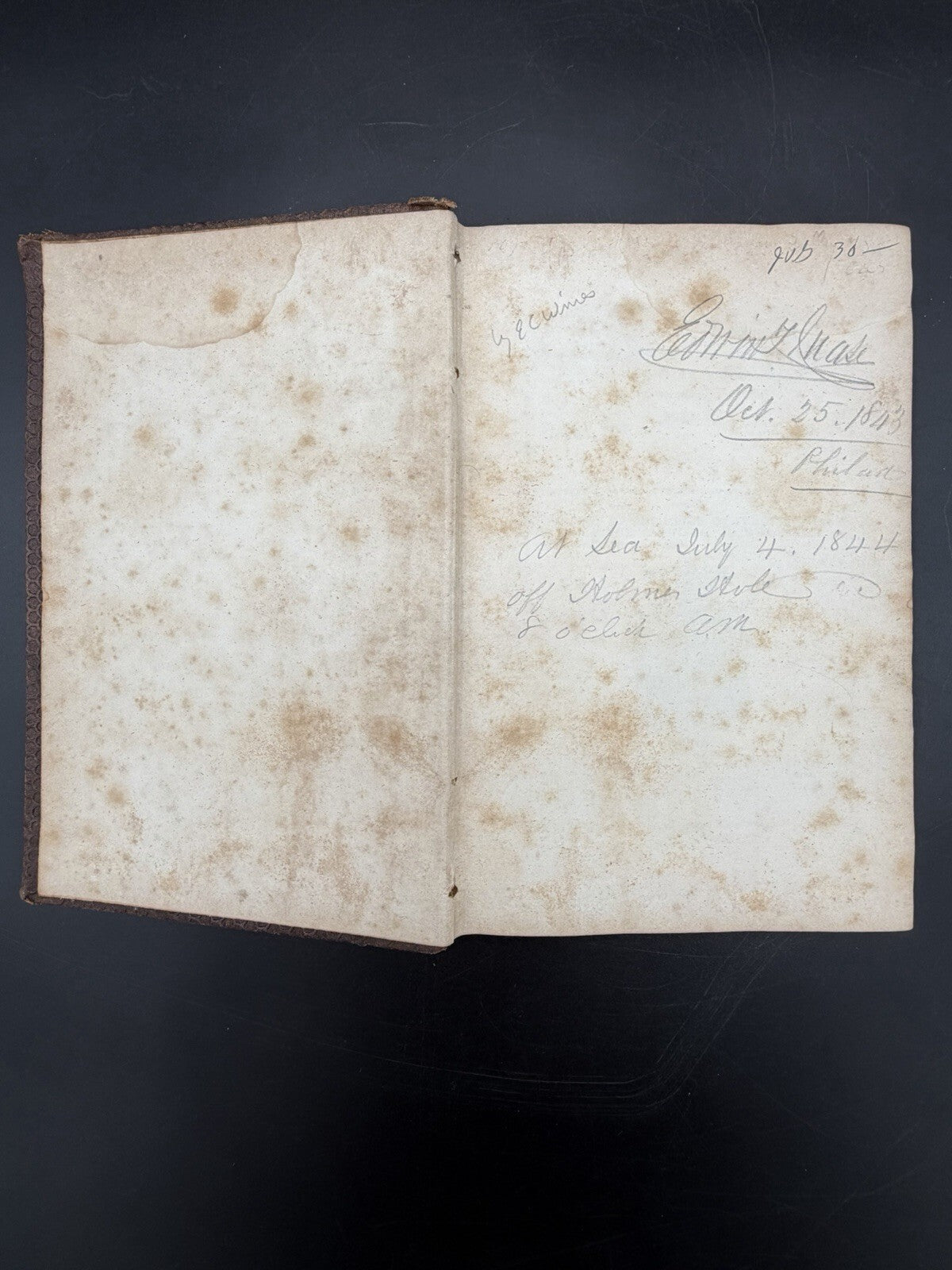 Antique Book, 1838 A Trip to Boston by E. C. Wines First Edition Travel Narrative