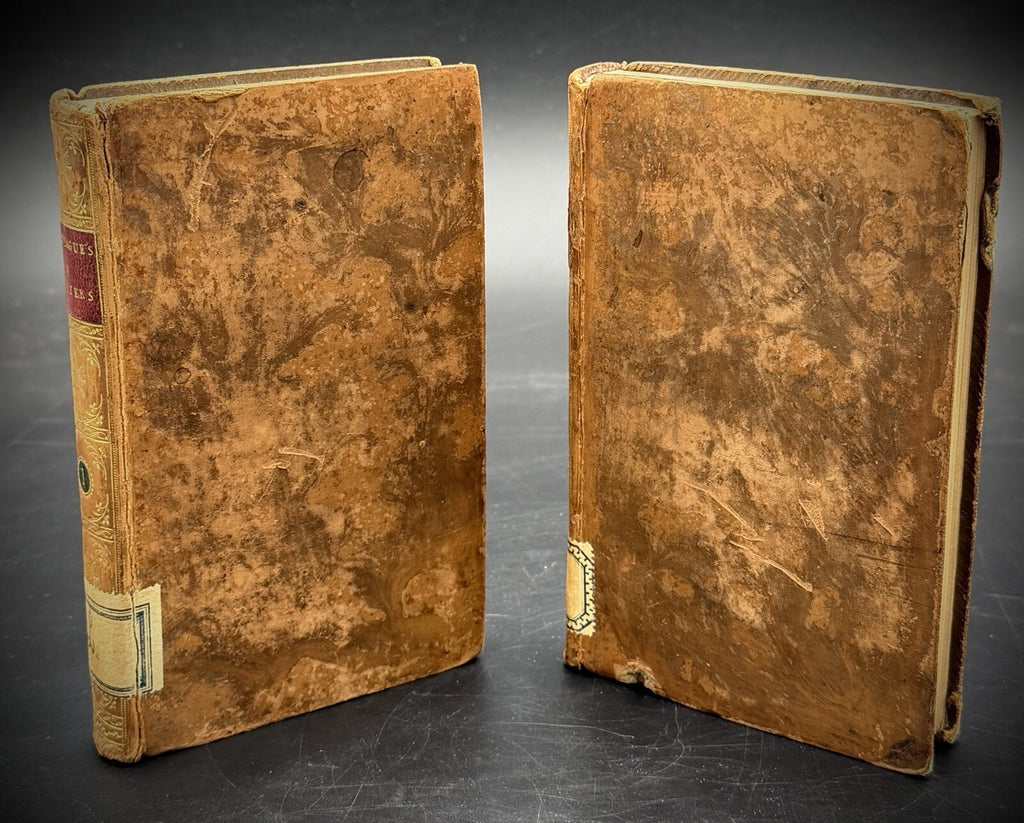 1784 Letters of Lady Mary Wortley Montagu 2 Vol Set Travel Poetry 18th Century