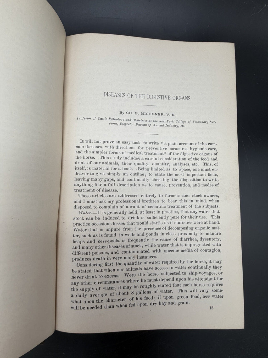 US Department of Agriculture Diseases of The Horse 1890 illustrated