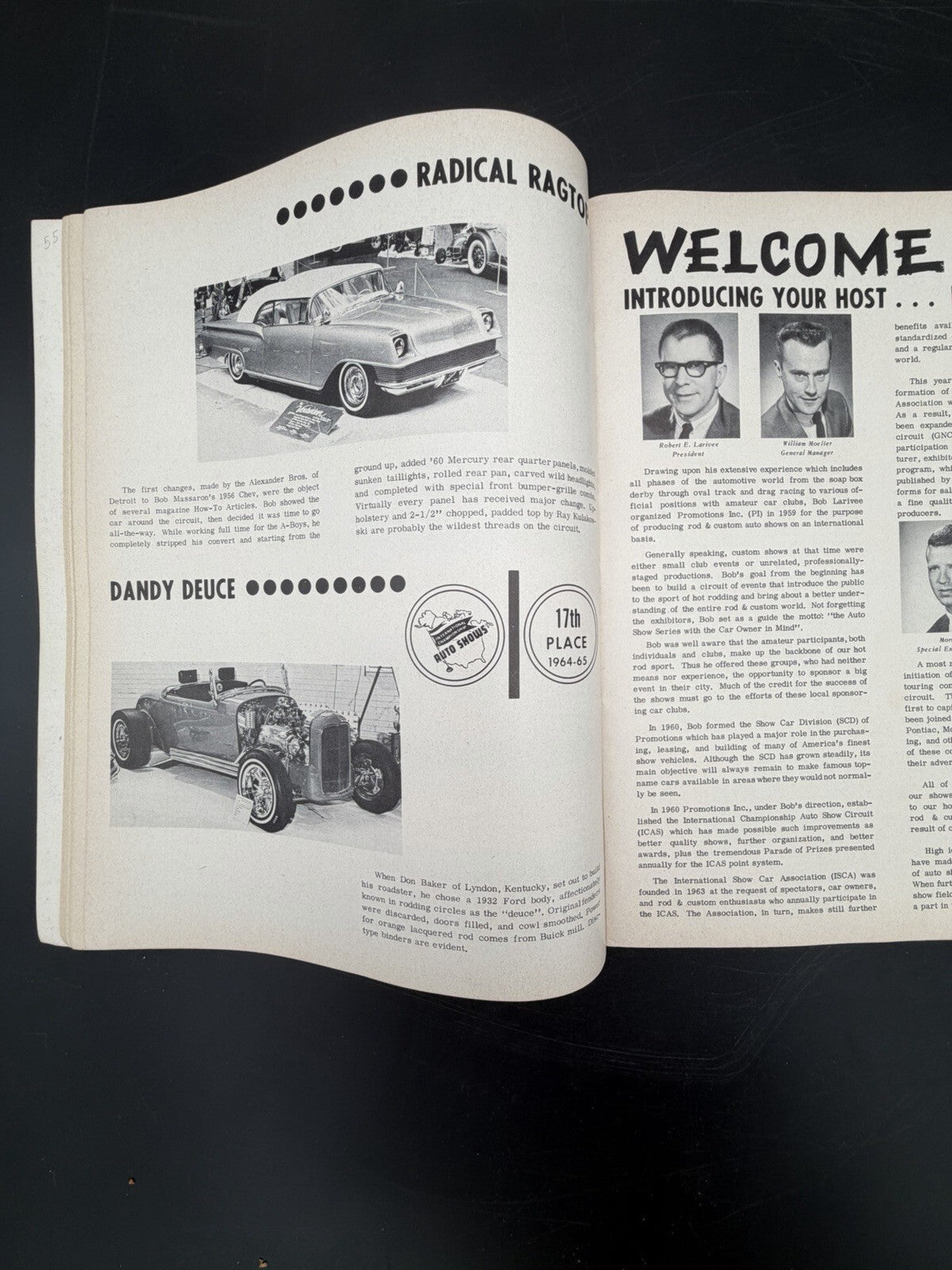 1965 Fall Souvenir Program International Championship Auto Shows Hot Rod Custom